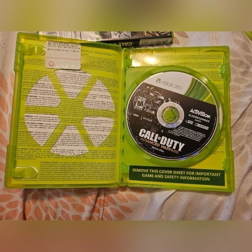 Xbox 360 Call of Duty Advanced Warefare Day Zero Edition
